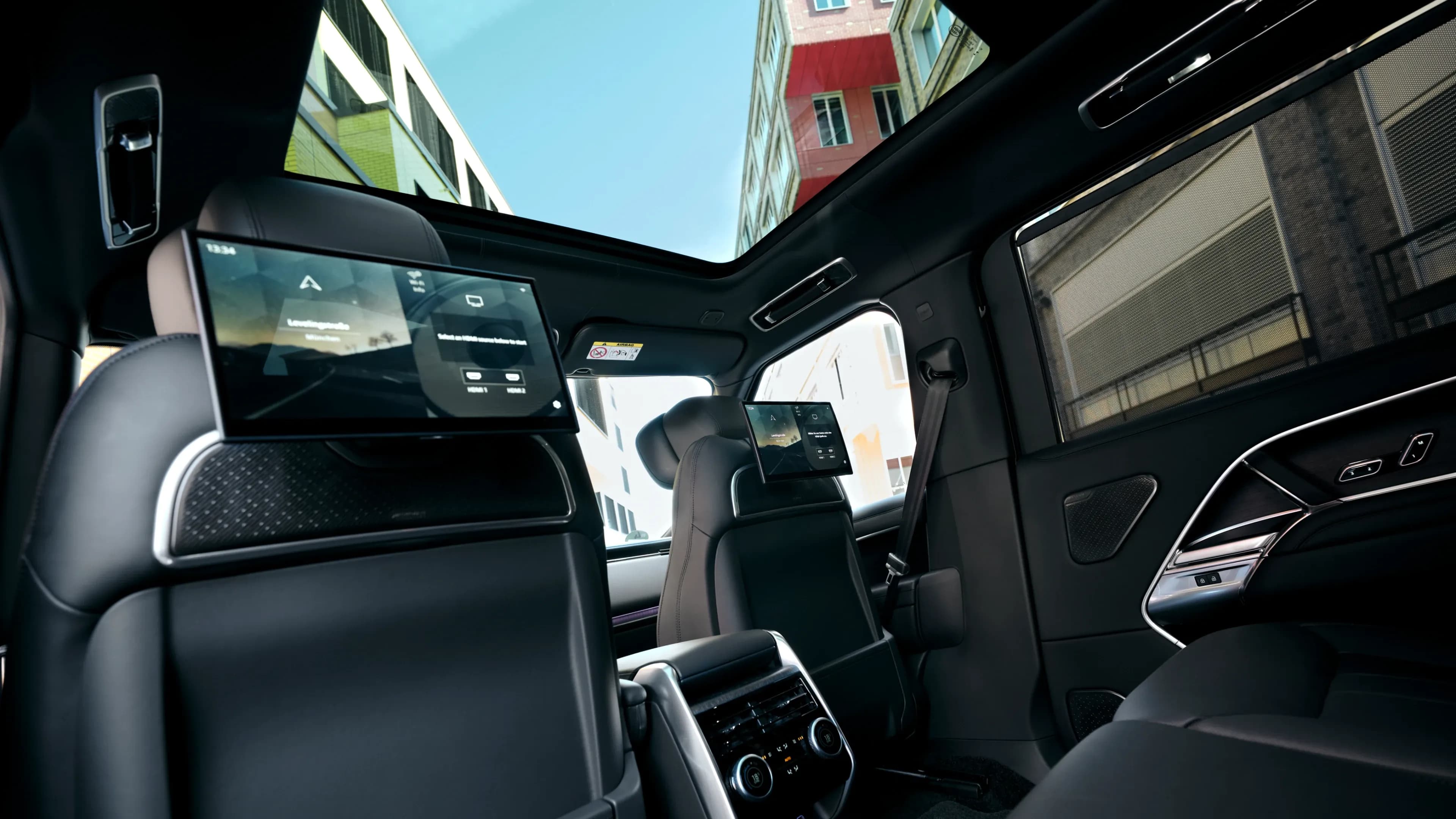 Ergonomische Komfortsitze im Range Rover Autobiography Interieur, optimiert für exklusive Langstreckenfahrten.