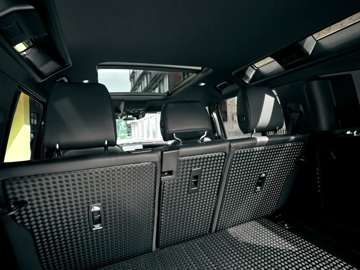 Großraum VIP Shuttle Kitzbühel – Mercedes V-Klasse Interieur mit Platz für Ski-Equipment und Gepäck